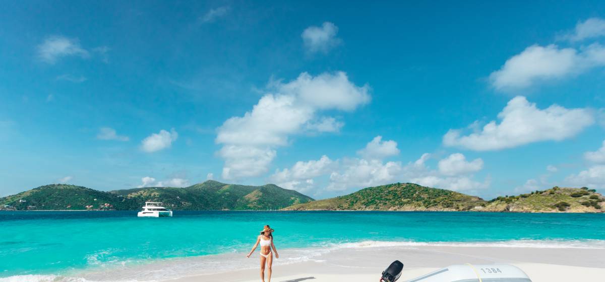 Beach in the BVI.