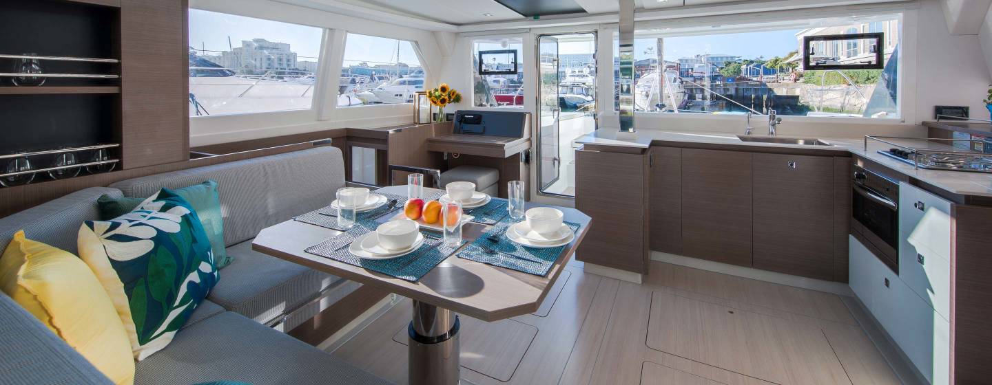 Moorings 4200 Galley